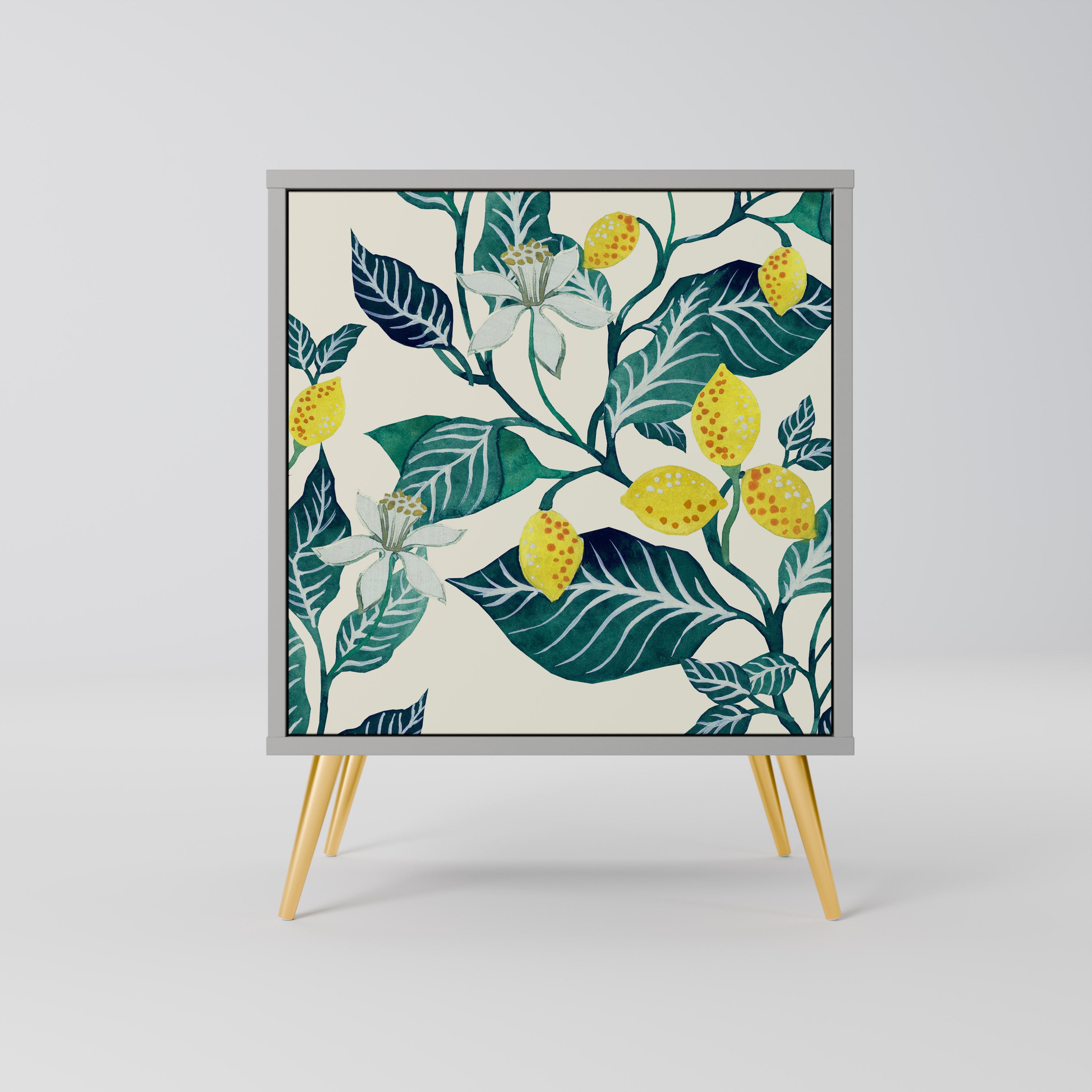 LEMON TREE Sideboard mit 1 Tür in Grau