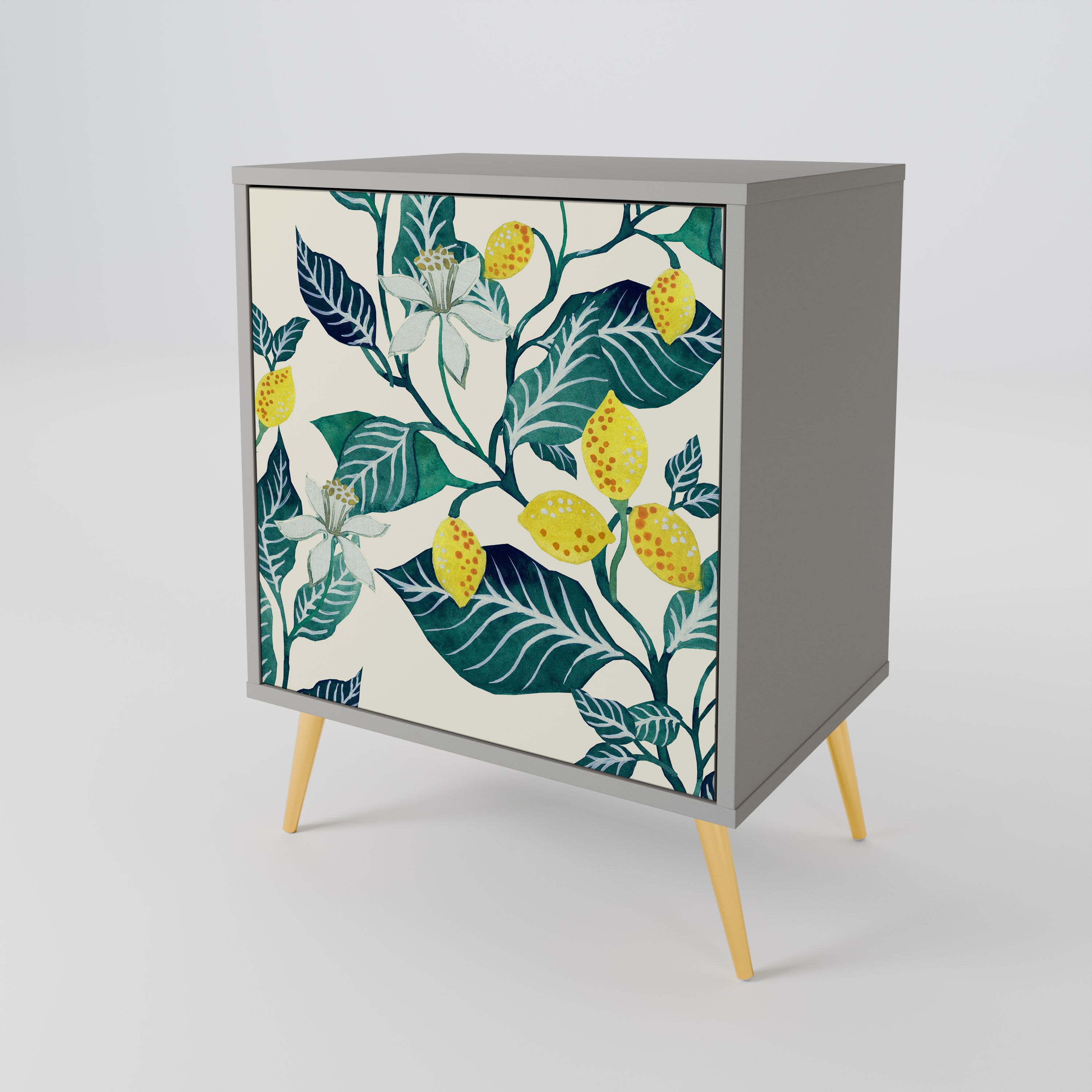 LEMON TREE Sideboard mit 1 Tür in Grau