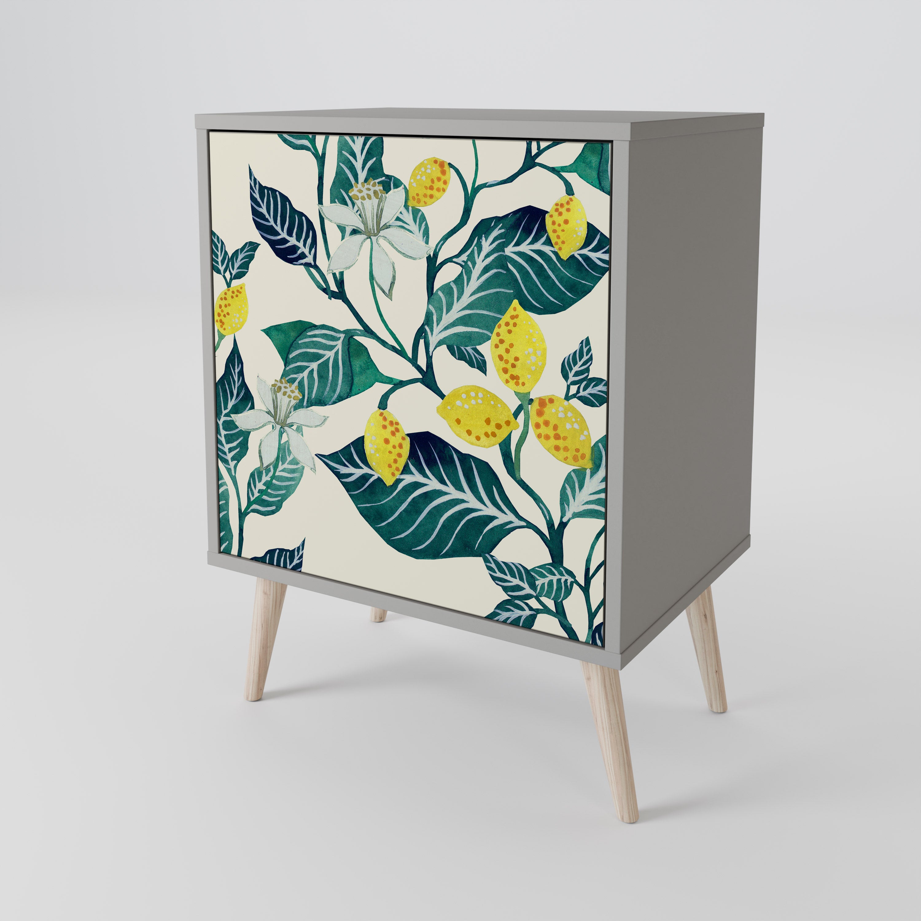 LEMON TREE Sideboard mit 1 Tür in Grau