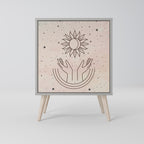 DELICATE BEAUTY Sideboard mit 1 Tür in Grau