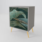 ROYAL GREEN Sideboard mit 1 Tür in Grau