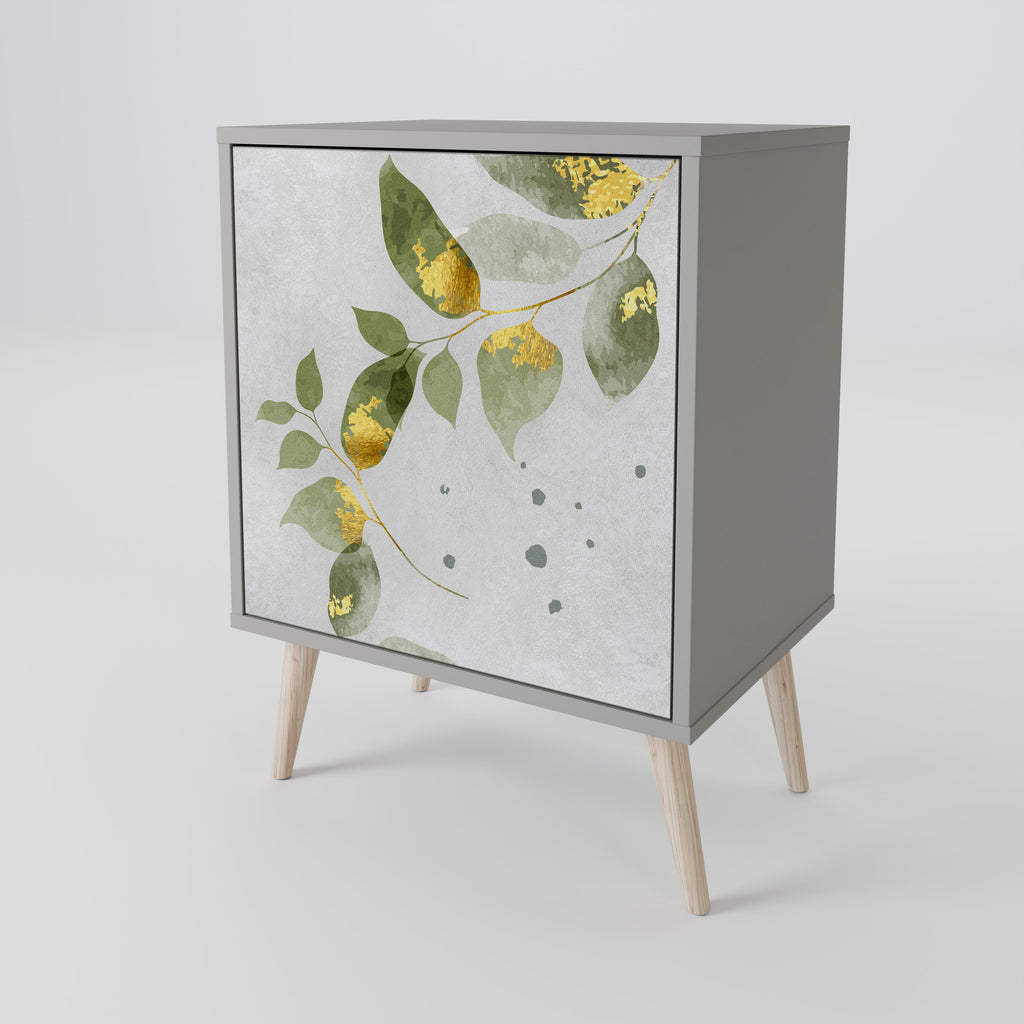 ELEGANT BOTANICS Sideboard mit 1 Tür in Grau