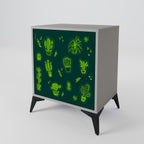 DESERT GREEN Sideboard mit 1 Tür in Grau