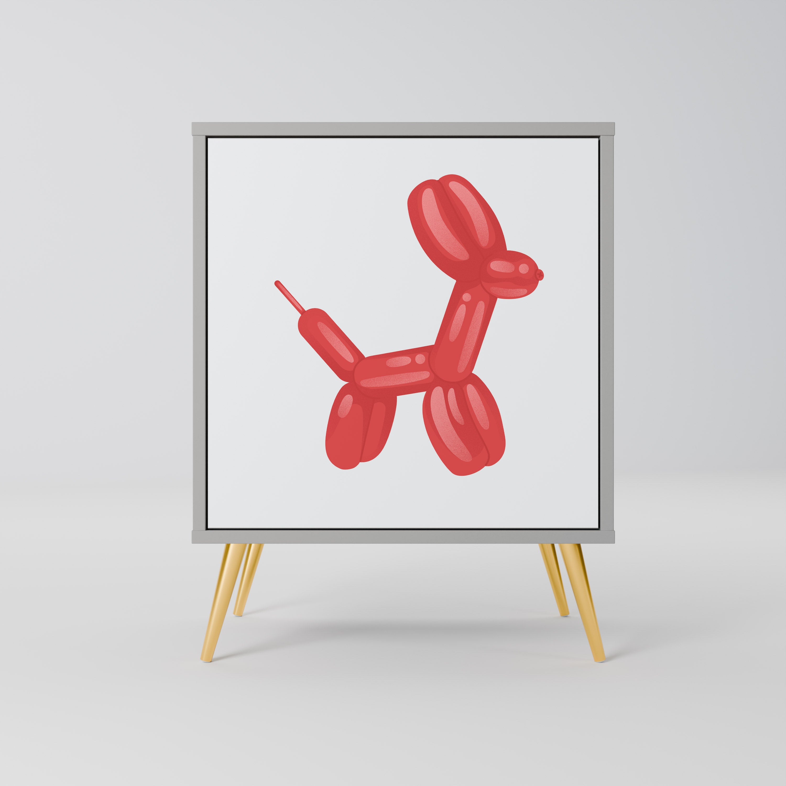 CHILDHOOD MEMORY Sideboard mit 1 Tür in Grau