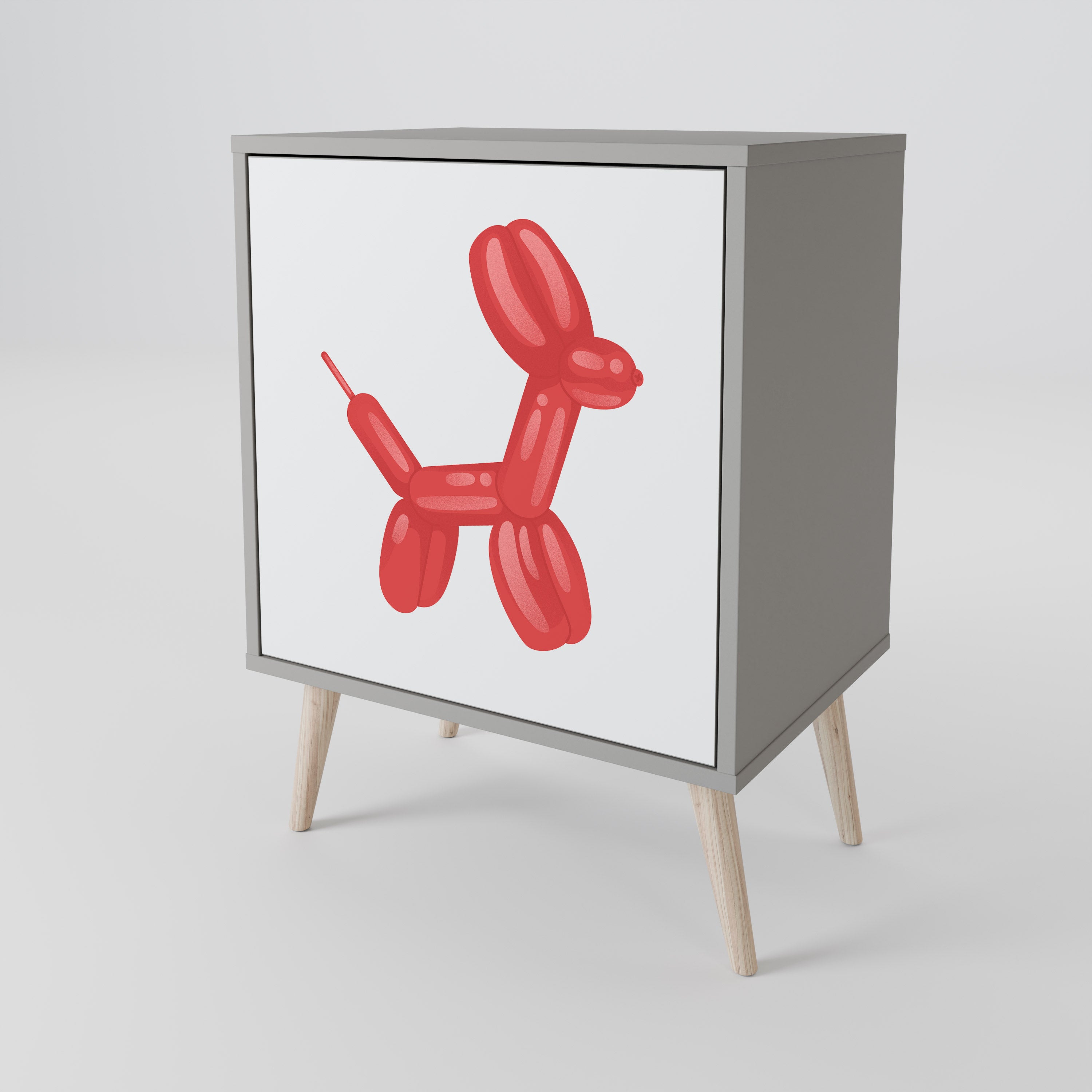 CHILDHOOD MEMORY Sideboard mit 1 Tür in Grau