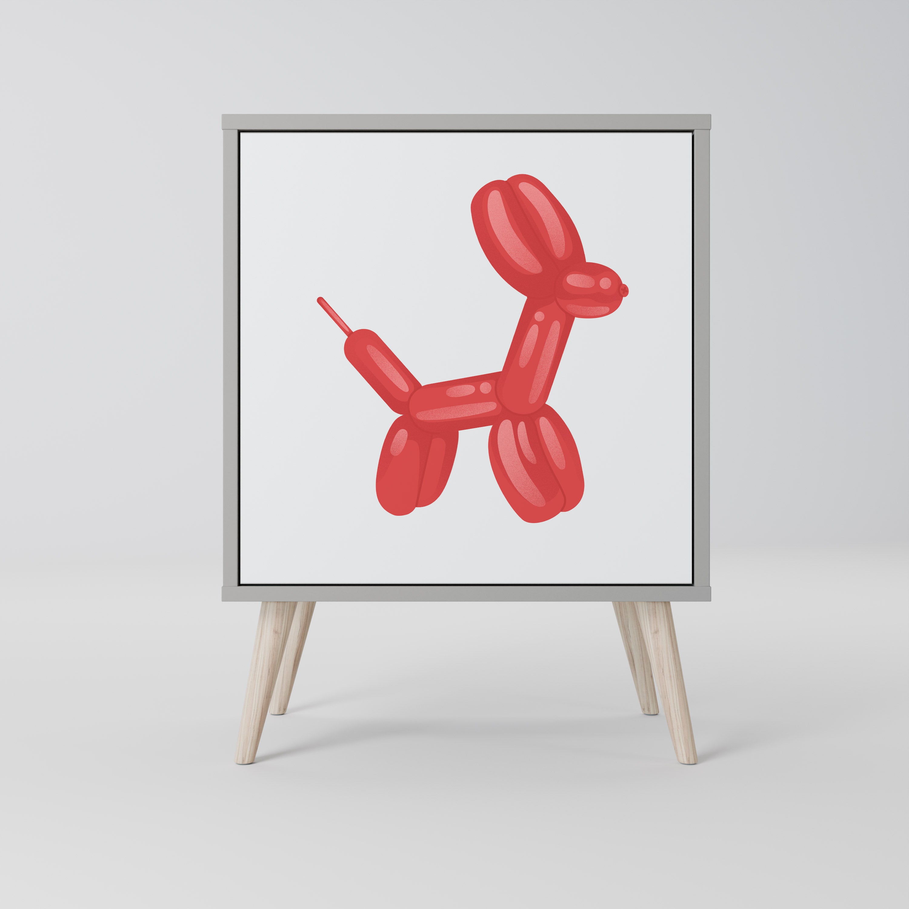 CHILDHOOD MEMORY Sideboard mit 1 Tür in Grau