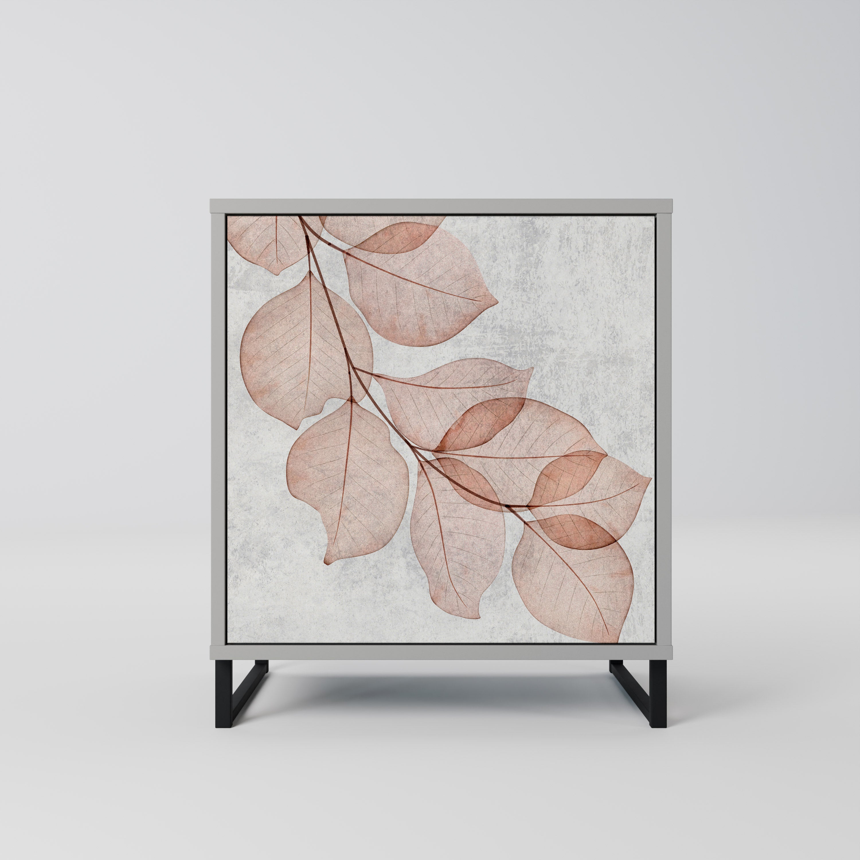AUTUMN FRAGILITY Sideboard mit 1 Tür in Grau