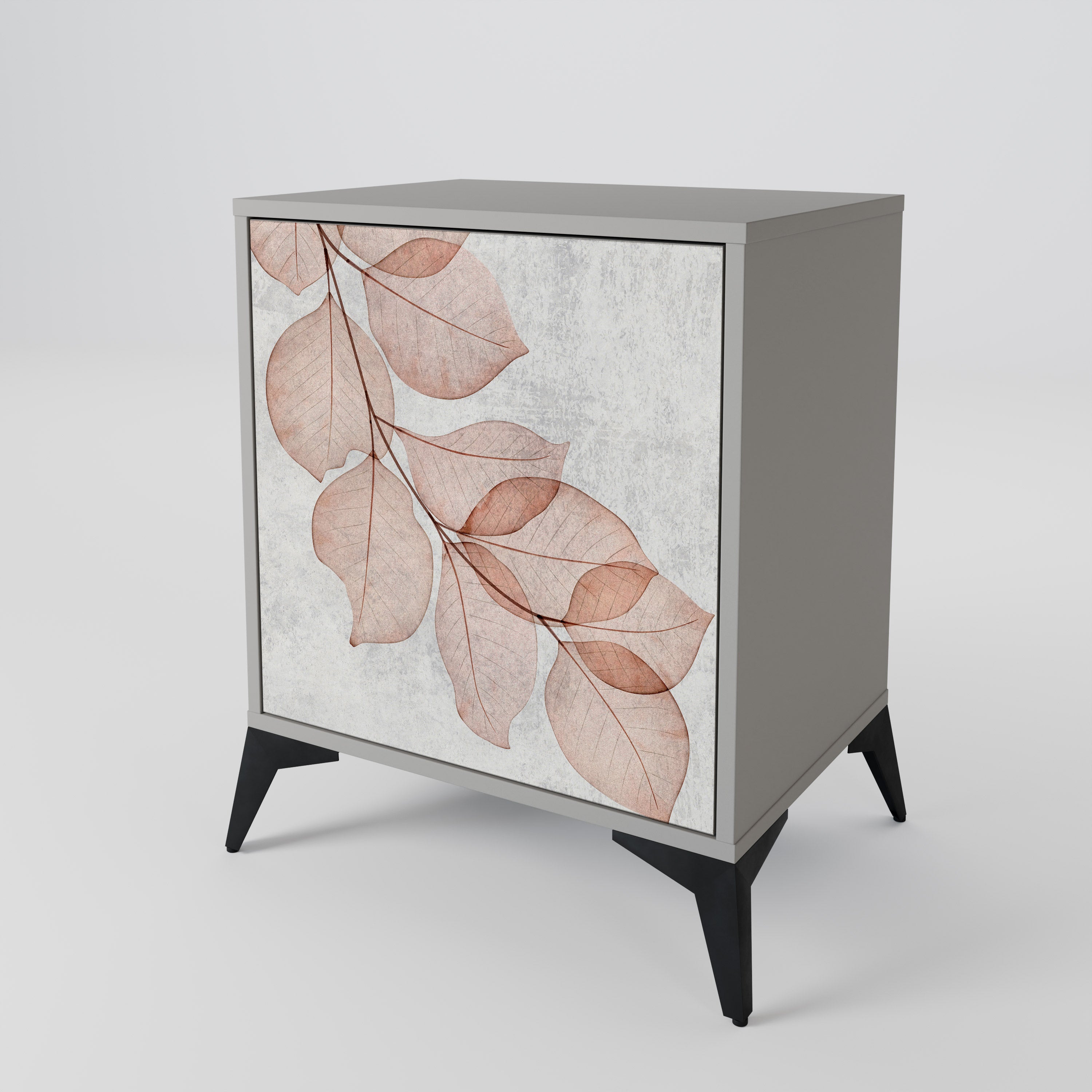 AUTUMN FRAGILITY Sideboard mit 1 Tür in Grau