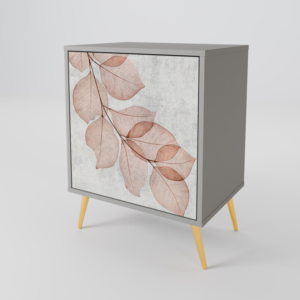 AUTUMN FRAGILITY Sideboard mit 1 Tür in Grau