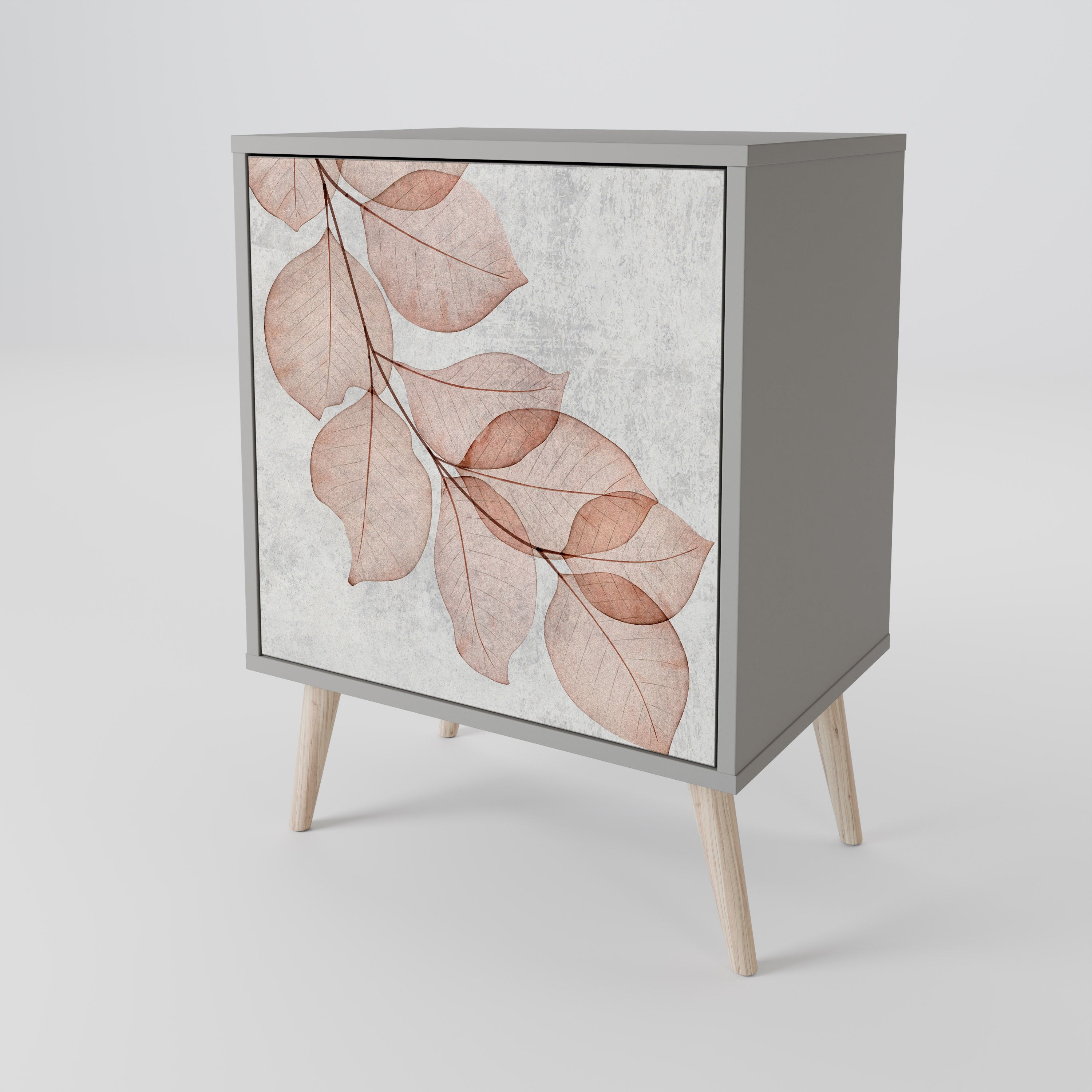 AUTUMN FRAGILITY Sideboard mit 1 Tür in Grau