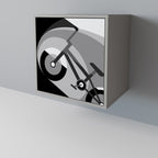 BIKE ENERGY Sideboard mit 1 Tür in Grau