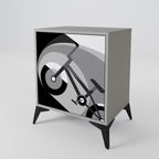 BIKE ENERGY Sideboard mit 1 Tür in Grau