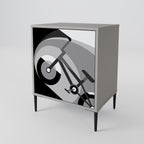 BIKE ENERGY Sideboard mit 1 Tür in Grau