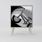 BIKE ENERGY Sideboard mit 1 Tür in Grau