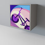 BIKE DREAMS Sideboard mit 1 Tür in Grau