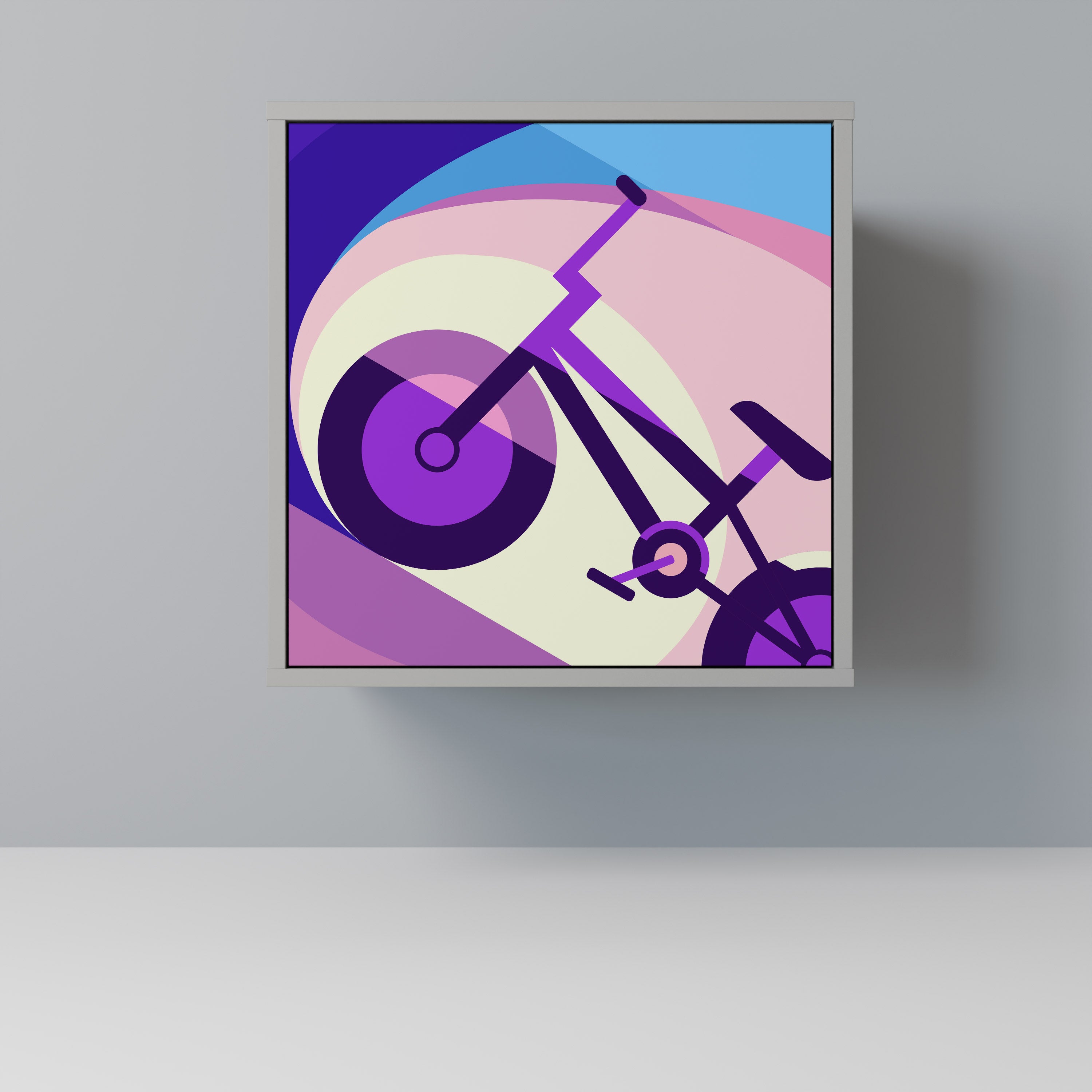 BIKE DREAMS Sideboard mit 1 Tür in Grau