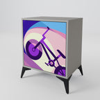 BIKE DREAMS Sideboard mit 1 Tür in Grau