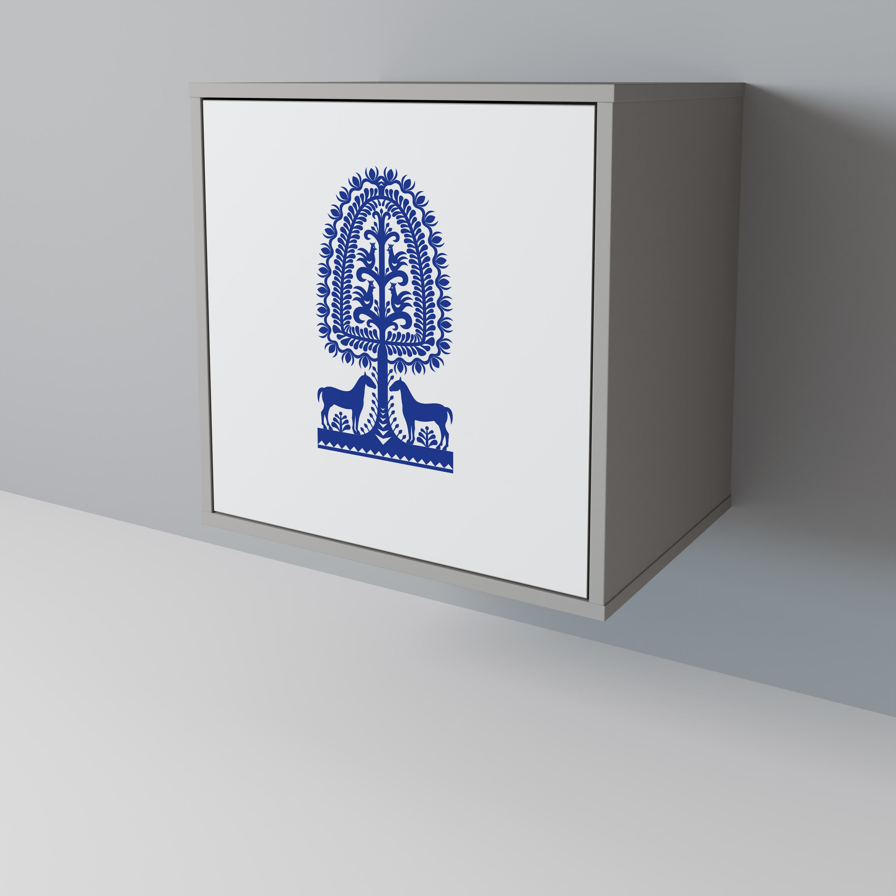 POLISH FOLK ART 1-türiges Sideboard