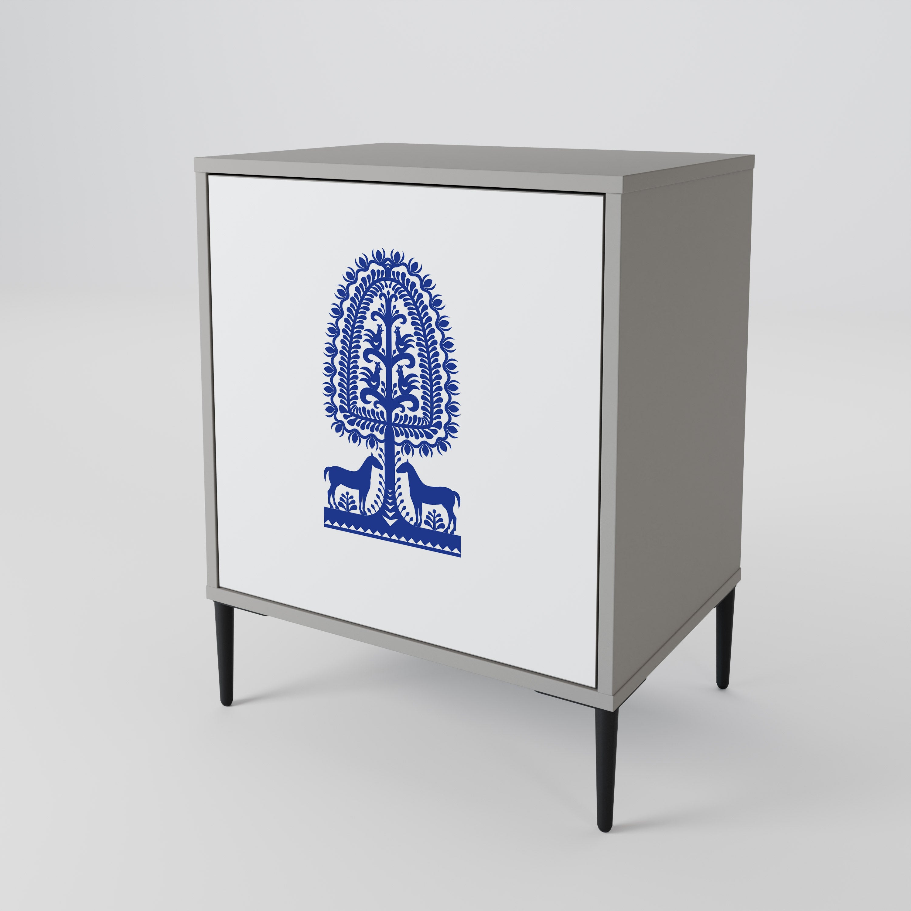 POLISH FOLK ART 1-türiges Sideboard