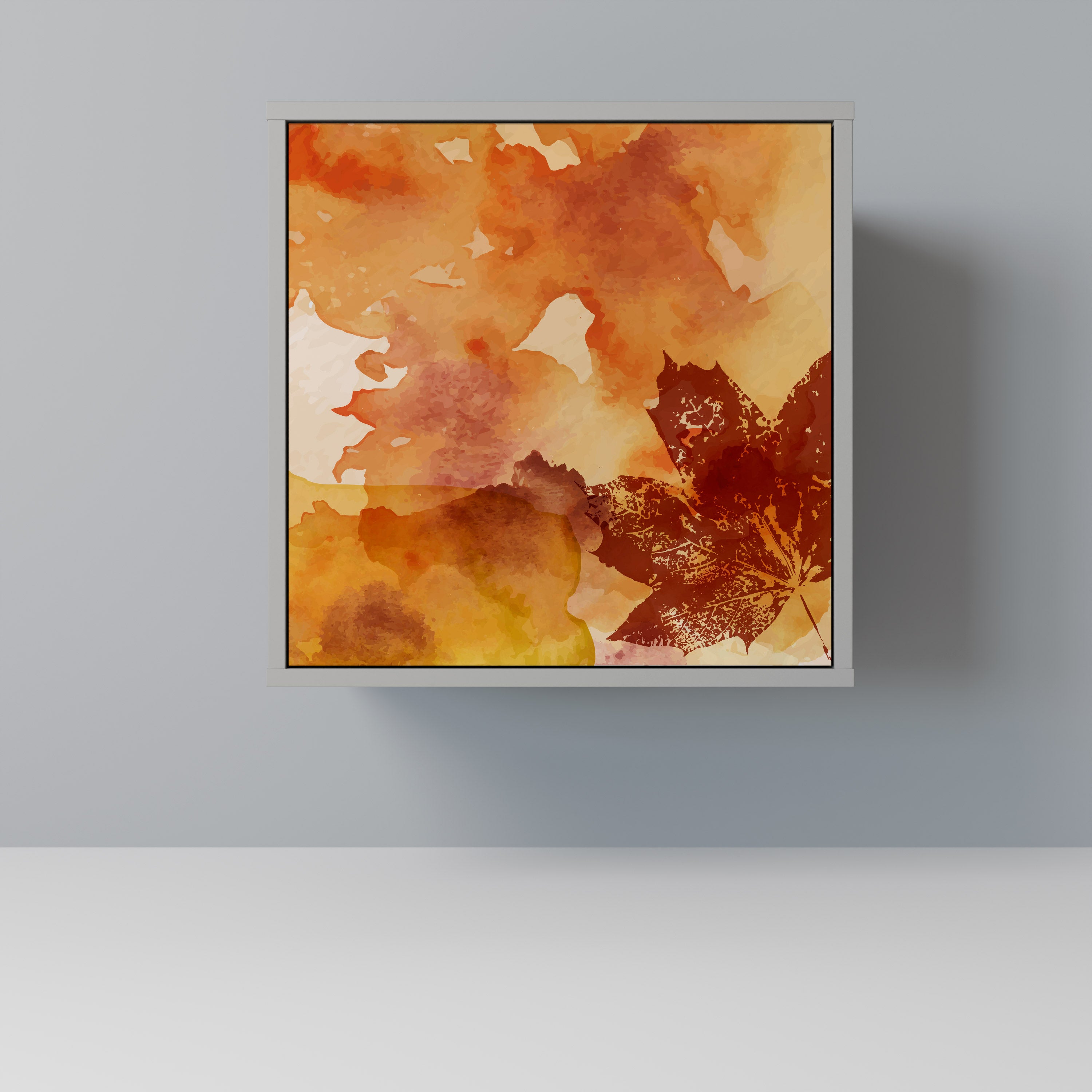 TRACES OF AUTUMN Sideboard mit 1 Tür in Grau