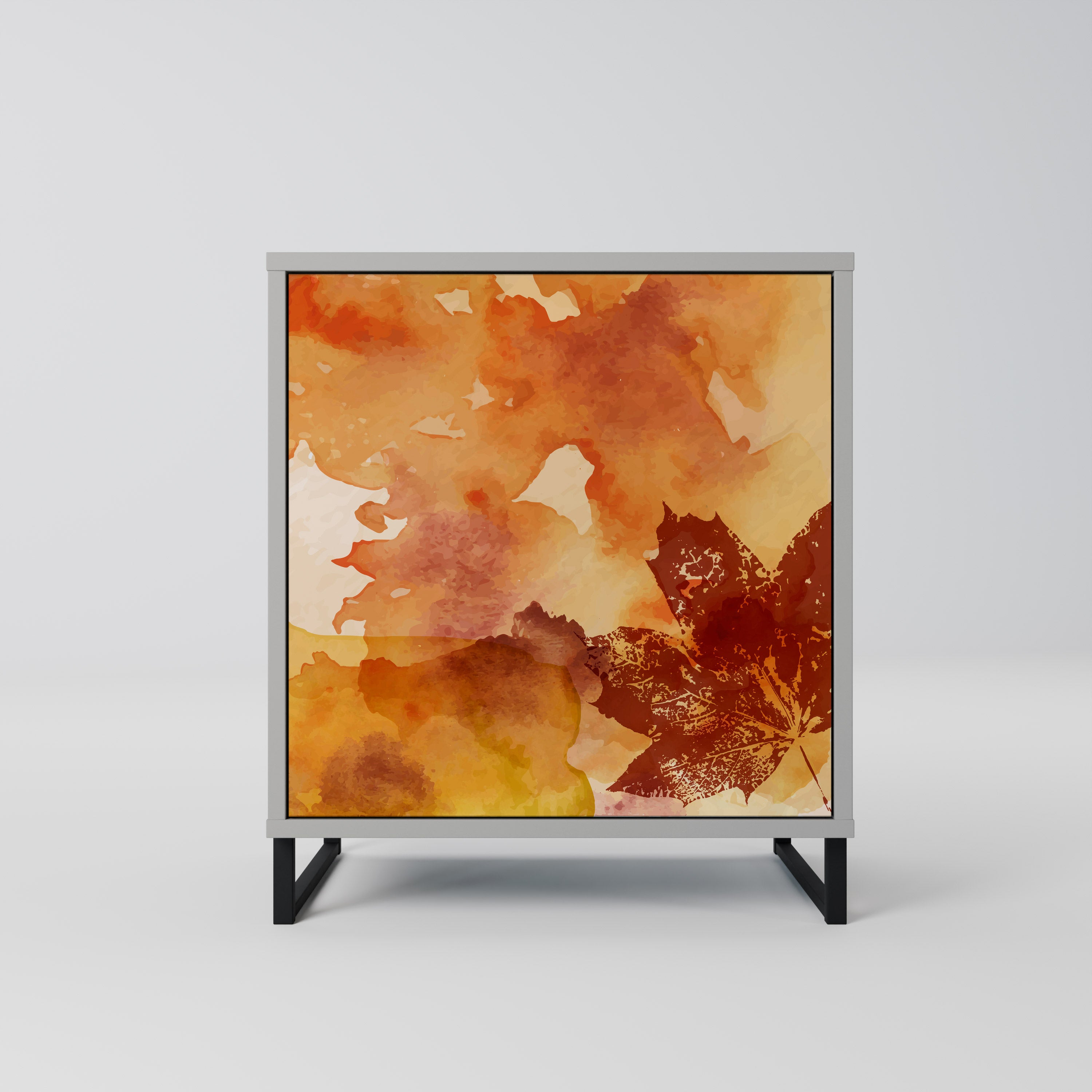 TRACES OF AUTUMN Sideboard mit 1 Tür in Grau