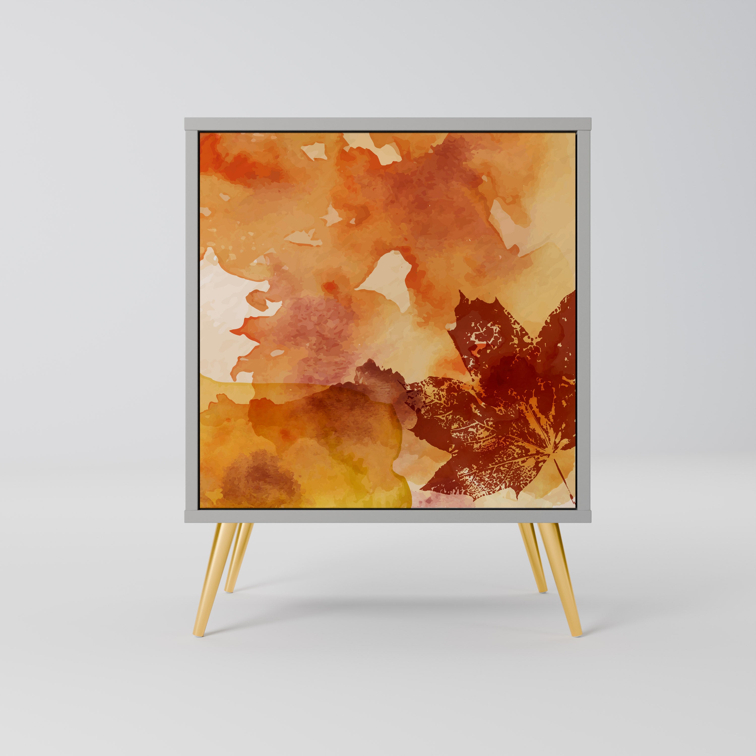 TRACES OF AUTUMN Sideboard mit 1 Tür in Grau