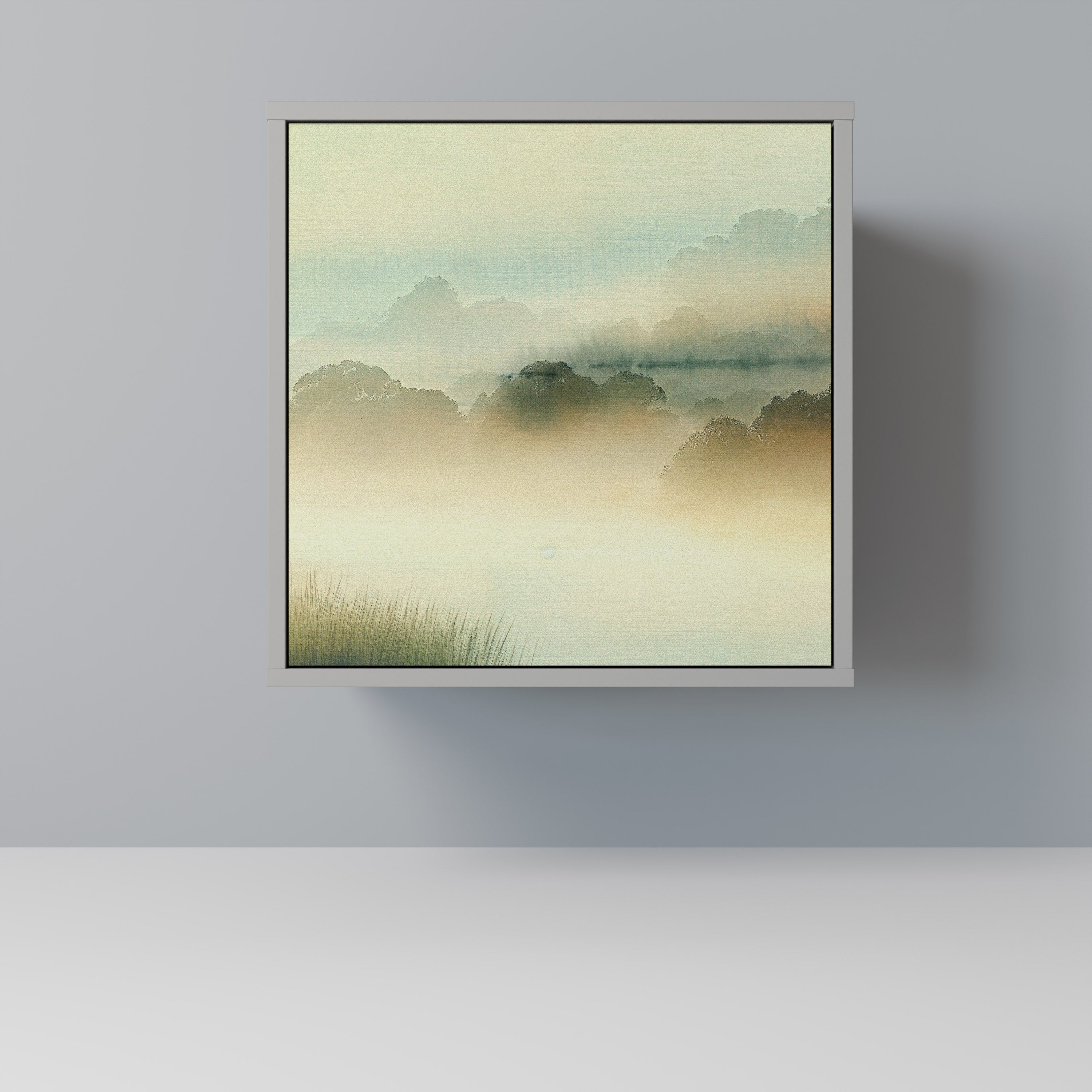 MORNING BY THE LAKE Sideboard mit 1 Tür in Grau