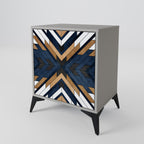 ARTFUL GEOMETRY Sideboard mit 1 Tür in Grau