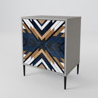 ARTFUL GEOMETRY Sideboard mit 1 Tür in Grau