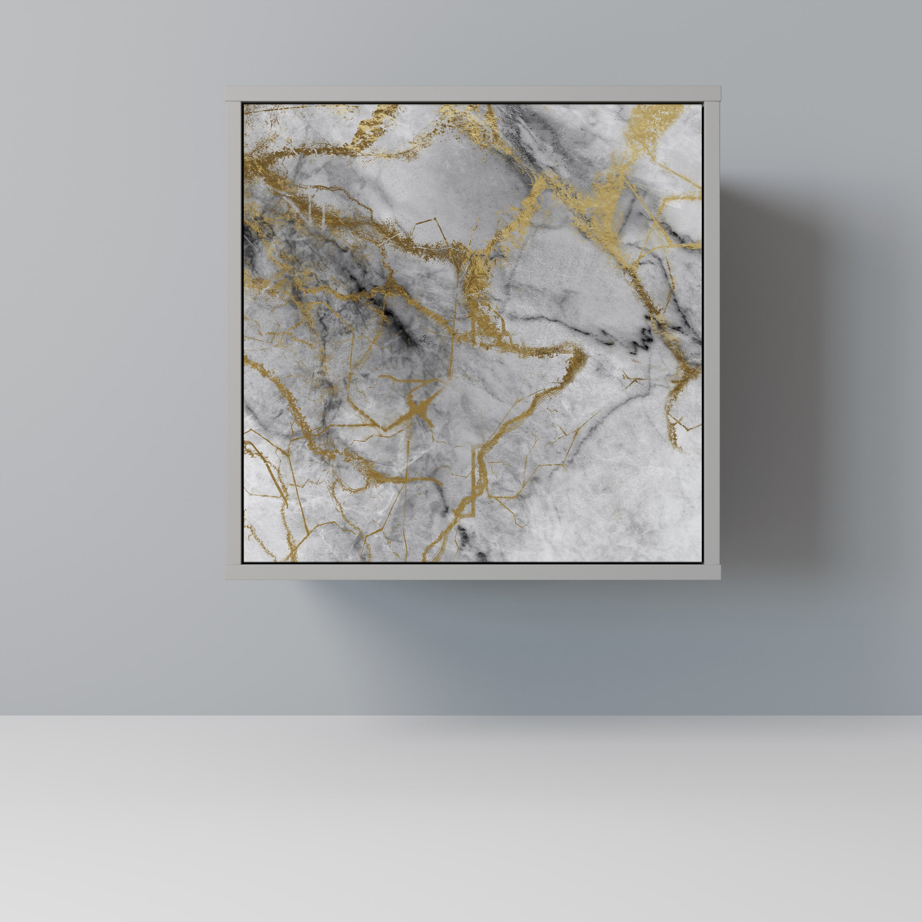 TIMELESS GLIDE Sideboard mit 1 Tür in Grau