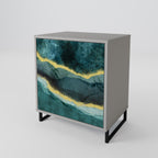 GOLDRUSH ODYSSEY Sideboard mit 1 Tür in Grau