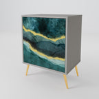 GOLDRUSH ODYSSEY Sideboard mit 1 Tür in Grau