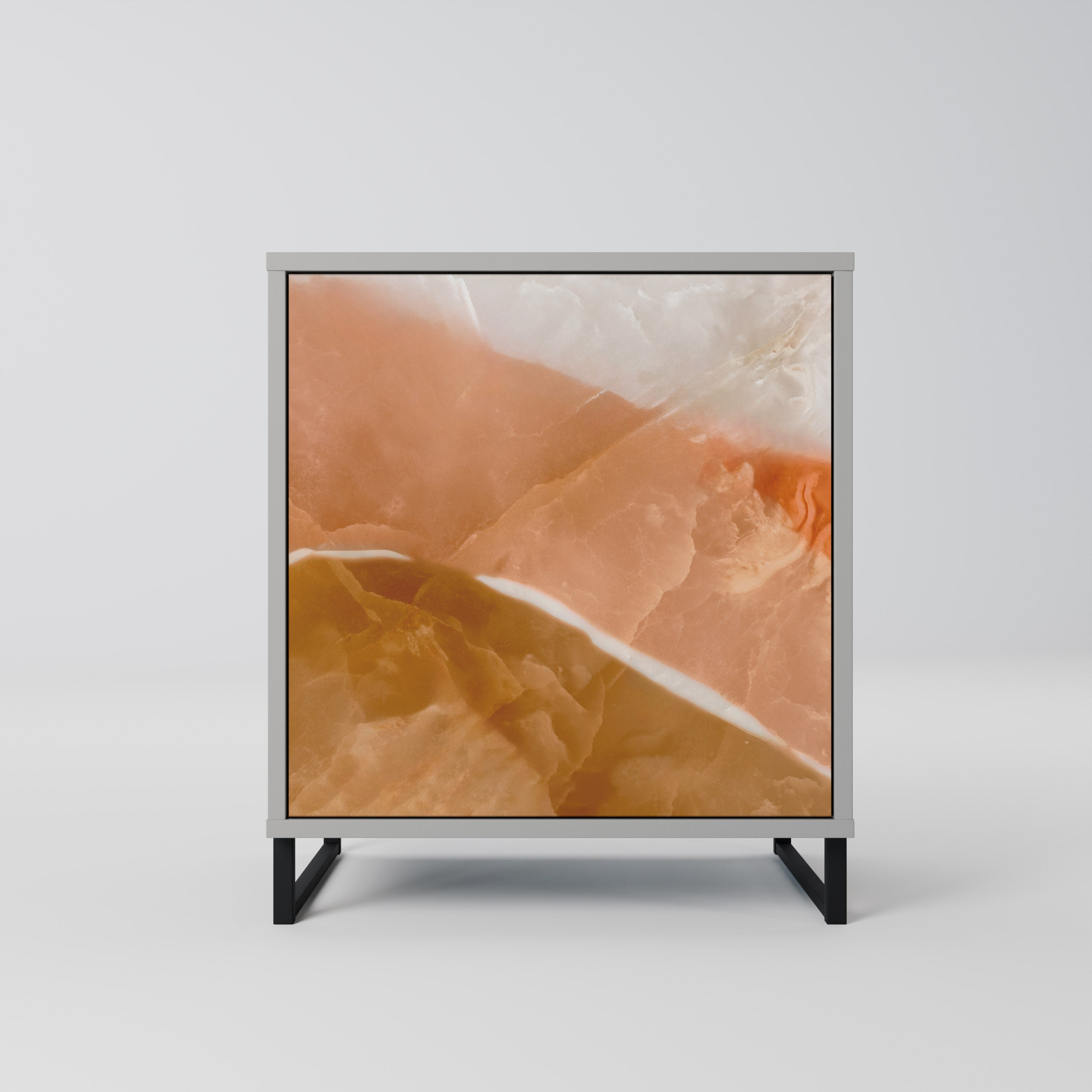 SANDHILLS SPLENDOUR Sideboard mit 1 Tür in Grau