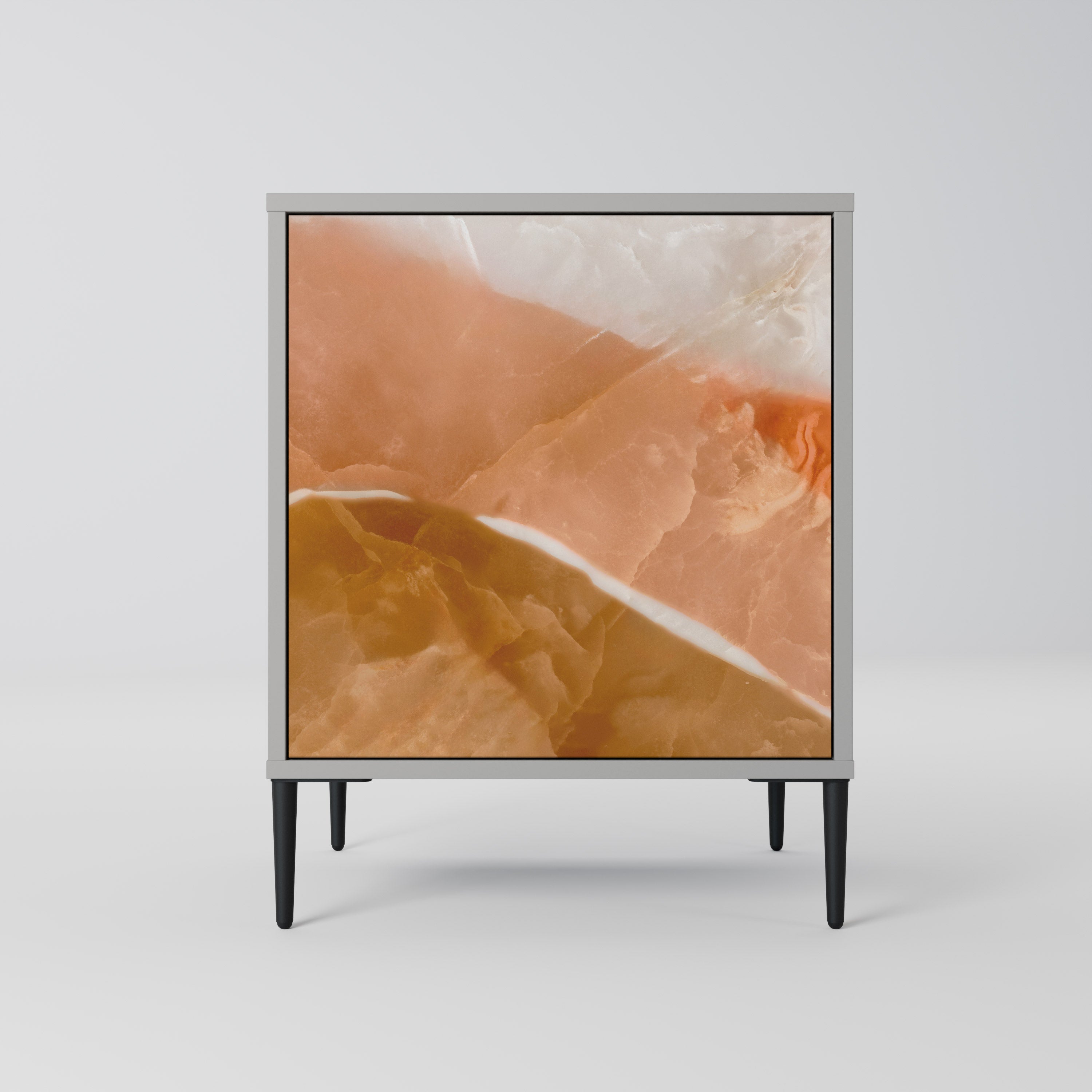 SANDHILLS SPLENDOUR Sideboard mit 1 Tür in Grau