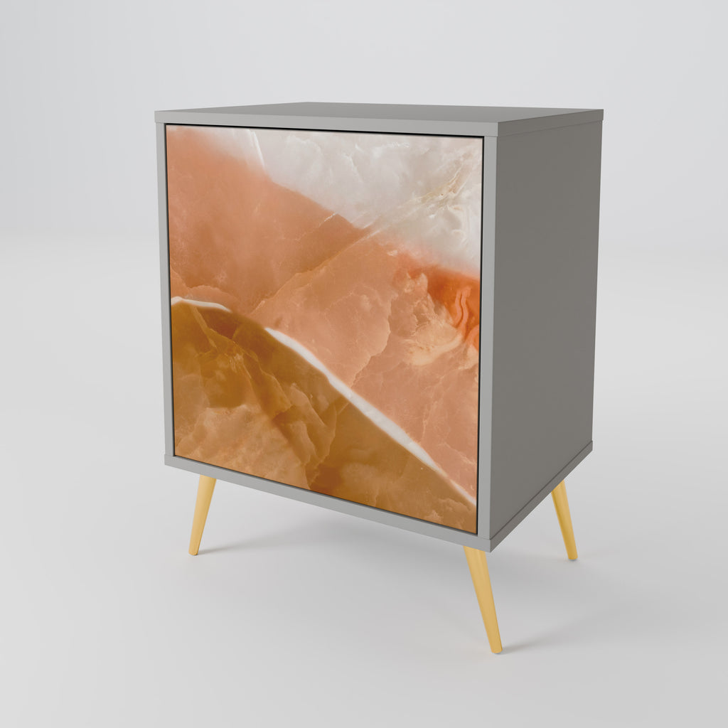 SANDHILLS SPLENDOUR Sideboard mit 1 Tür in Grau