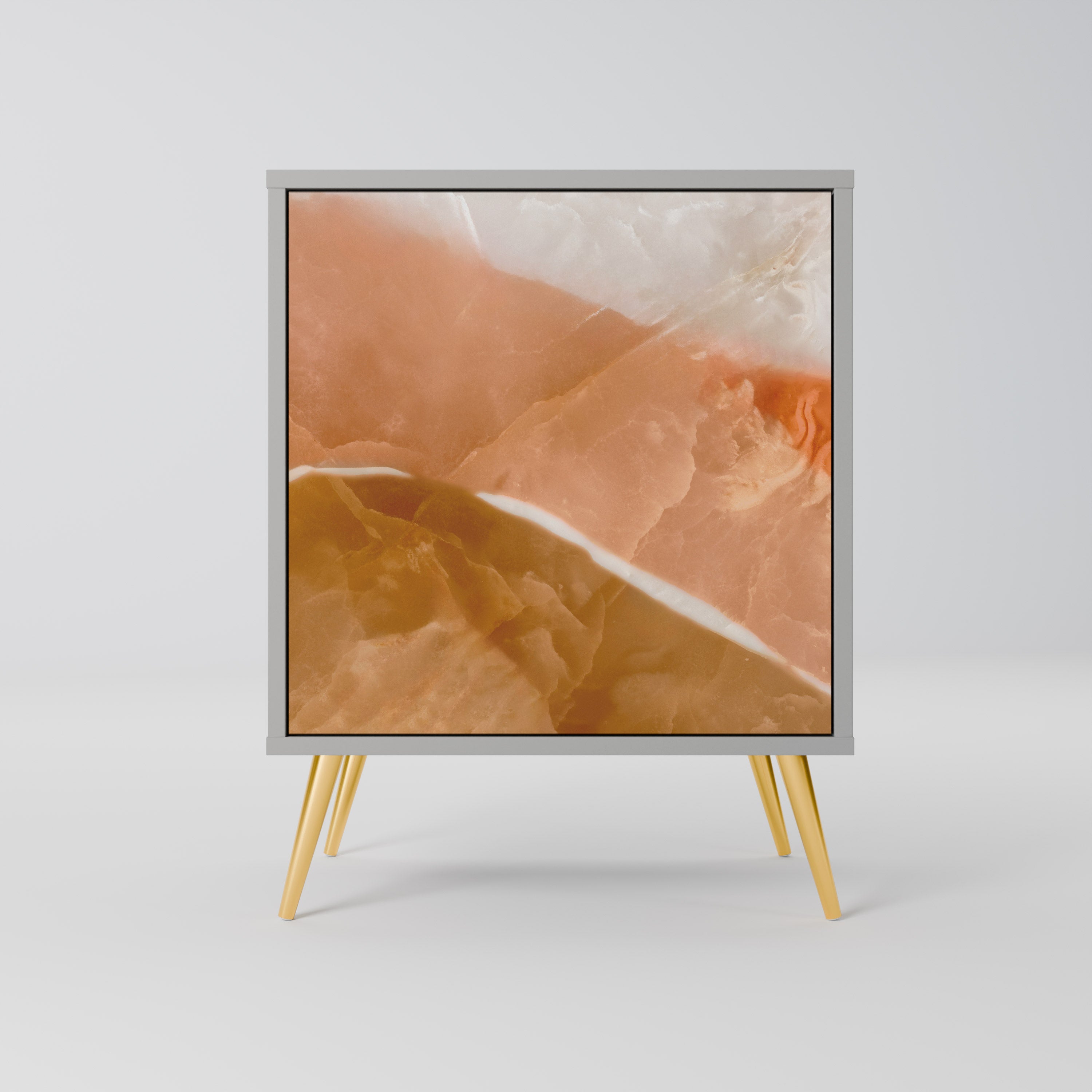 SANDHILLS SPLENDOUR Sideboard mit 1 Tür in Grau