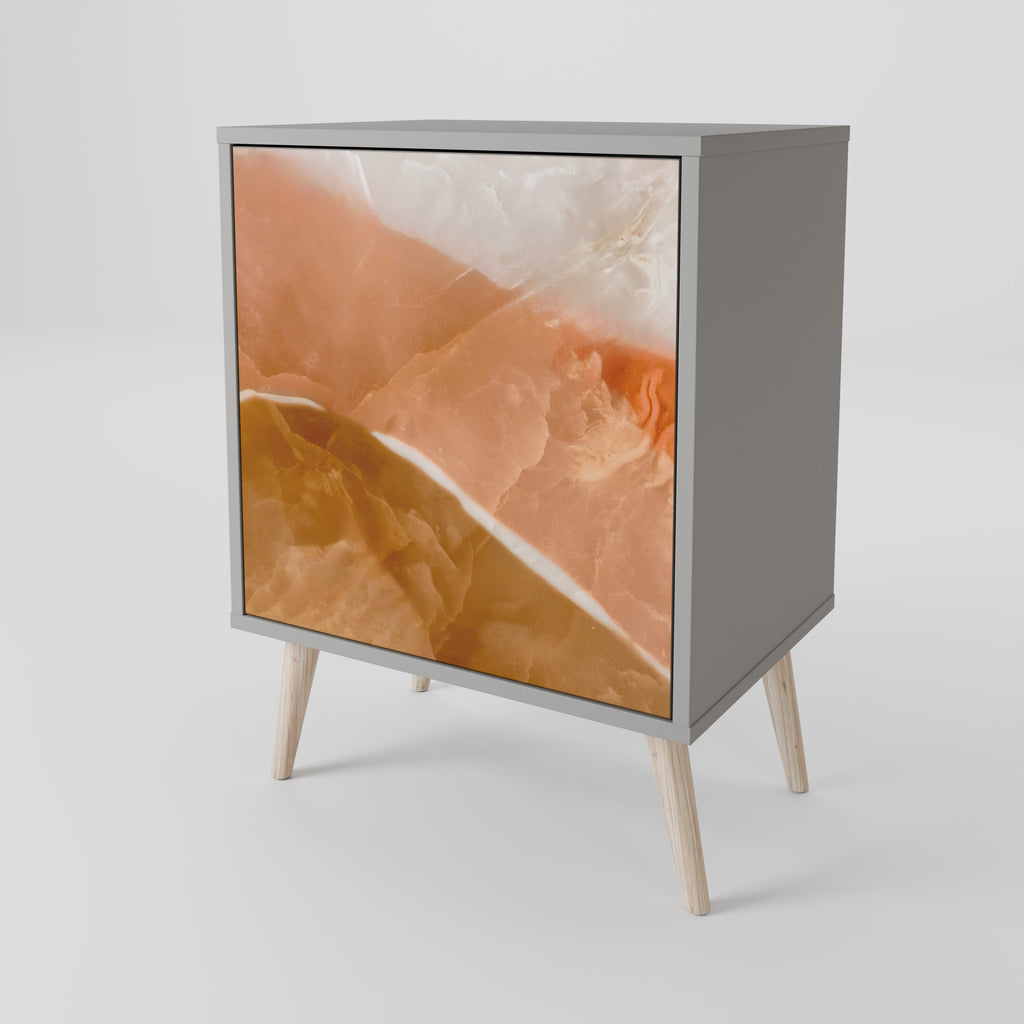 SANDHILLS SPLENDOUR Sideboard mit 1 Tür in Grau