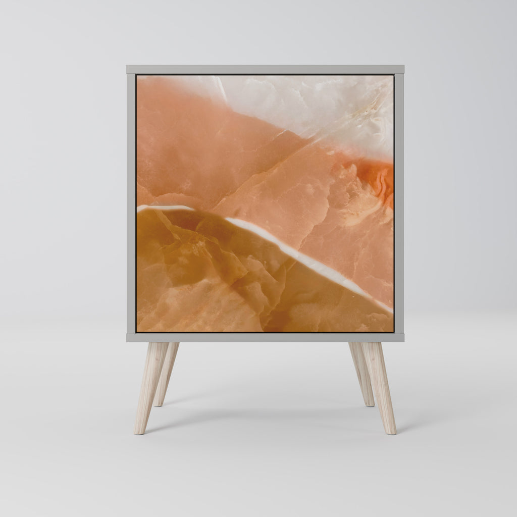 SANDHILLS SPLENDOUR Sideboard mit 1 Tür in Grau