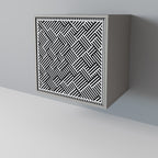 TEMPORARY SEQUENCE Sideboard mit 1 Tür in Grau