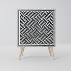 TEMPORARY SEQUENCE Sideboard mit 1 Tür in Grau