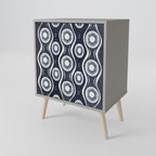 GRAPHITE EYES Sideboard mit 1 Tür in Grau