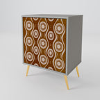 BROWN EYES Sideboard mit 1 Tür in Grau