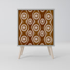 BROWN EYES Sideboard mit 1 Tür in Grau