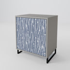 GRAPHITE RAIN Sideboard mit 1 Tür in Grau