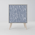 GRAPHITE RAIN Sideboard mit 1 Tür in Grau