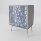 GRAPHITE RAIN Sideboard mit 1 Tür in Grau