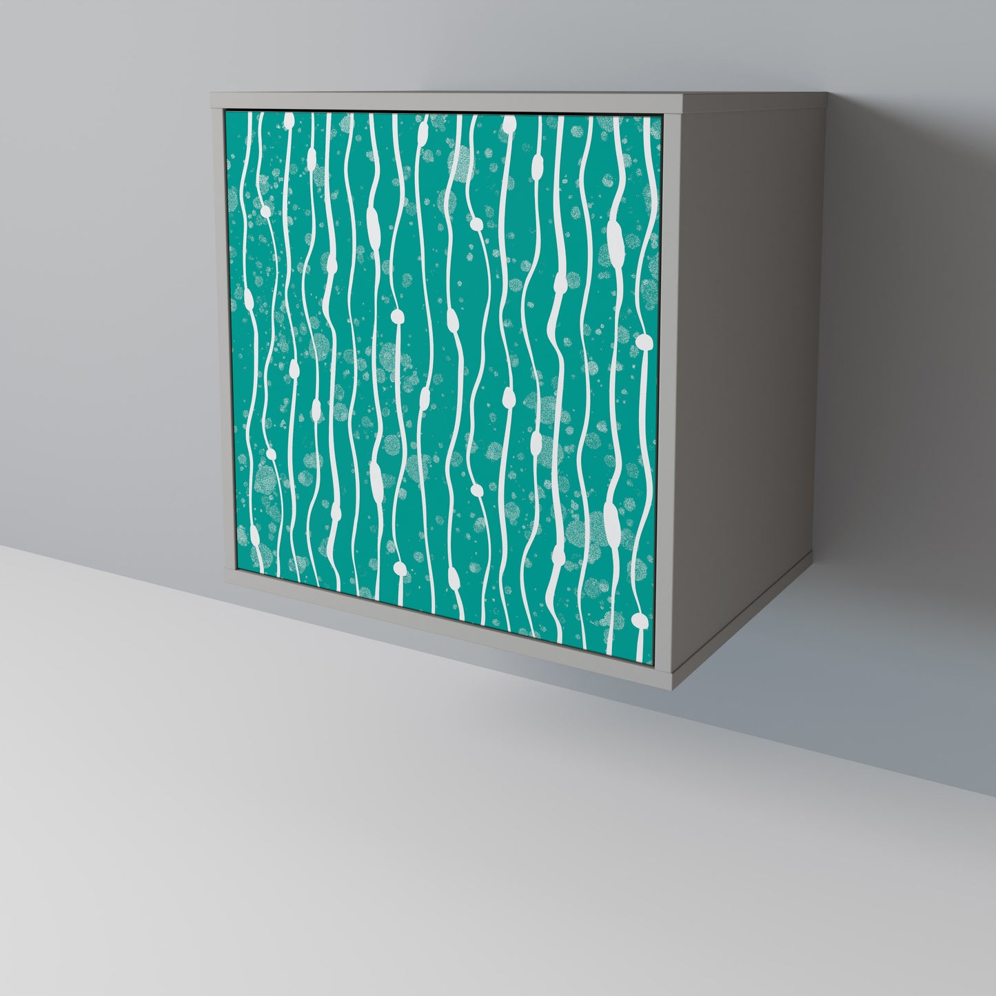 TURQUOISE RAIN 1-türiges Sideboard