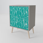 TURQUOISE RAIN Sideboard mit 1 Tür in Grau