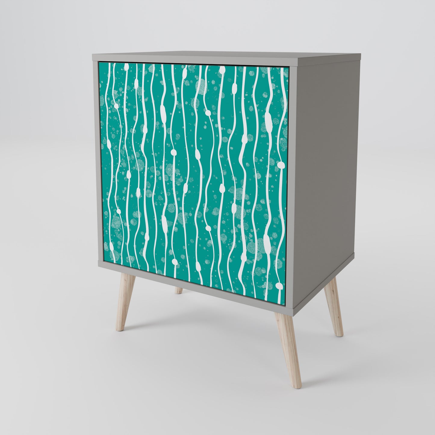 TURQUOISE RAIN 1-türiges Sideboard