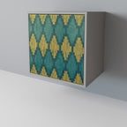 POLYGONS Sideboard mit 1 Tür in Grau